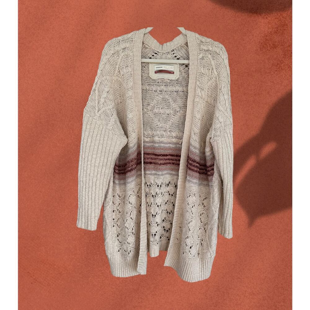 Pilcro Cable Knit Open Cardigan, Size XS/S - Picture 9 of 10